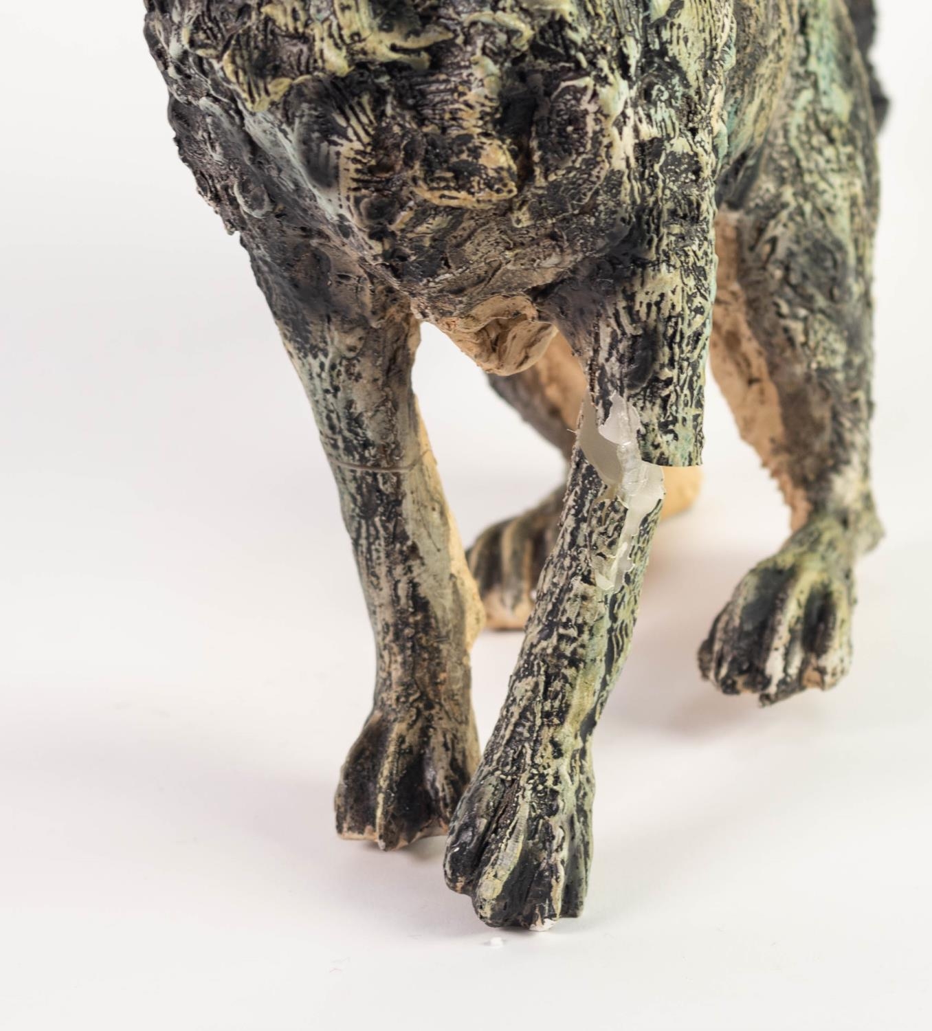 APRIL SHEPHERD (MODERN) LIMITED EDITION RESIN MODEL OF A DOG ?Raring to Go?, (007/295) with - Image 3 of 4