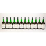 TWELVE 70cl BOTTLES OF HARVEYS - CLUB AMONTILLADO MEDIUM DRY SHERRY  in related cardboard box (12)