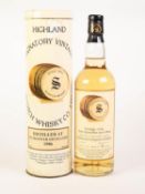 INCHGOWER 70cl BOTTLE SIGNATORY VINTAGE 1986 SINGLE HIGHLAND MALT SCOTCH WHISKY, bottled 25/2/