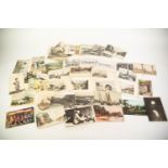 SELECTION OF APPROX 45 CIRCA 1920's INTERESTING TRAVEL POSTCARDS RELATING MAINLY THE FAR AND