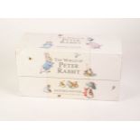 F. WARNE AND CO. COMPLETE BOXED SET OF 23 BEATRIX POTTER PETER RABBIT PUBLICATIONS, in display box