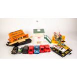 NINE VARIOUS SCALEXTRIC MODEL RACING CARS, including BMW 3.0 CSL, Porsche 959  and two others,
