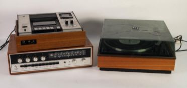 A selection of vintage AUDIO EQUIPMENT to include an Armstrong 526 Amp Tuner (boxed). A Garrard
