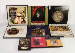 CLASSICAL VINYL RECORDS BOX SETS. Smetana- The Bartered Bride, Kempe, EMI, SLS 777. Bizet- Carmen,