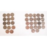 COLLECTION OF FOURTEEN FIFTY PENCE PIECES RELATING TO BEATRIX POTTER, to include; Mr Jeremy Fisher