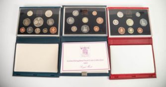 ROYAL MINT 1983 PROOF COIN SET of 8 coins, half penny to a pound, encapsulated in a case with