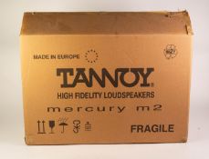 AUDIO EQUIPMENT. A quality pair of TANNOY High Fidelity Loudspeakers, mercury m2, (boxed) together