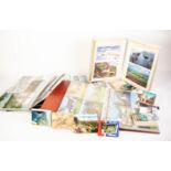 GOOD SELECTION OF CIRCA 1970's AND LATER COLOUR PHOTOGRAPHS, MAINLY G.B. HOLIDAY GREETINGS CARDS,