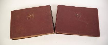 TWO EARLY TWENTIETH CENTURY CIGARETTE CARD ALBUMS AND CONTENTS TO INCLUDE; Part set of Churchman's