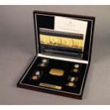 LIMITED EDITION ?2015 QUEEN ELIZABETH II, PORTRAIT COLLECTION? FOUR GOLD SOVEREIGN SET, (003/999),