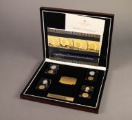 LIMITED EDITION ?2015 QUEEN ELIZABETH II, PORTRAIT COLLECTION? FOUR GOLD SOVEREIGN SET, (003/999),