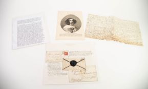 FROM THE ESTATE OF A GENTLEMAN FROM SHARPLES, BOLTON - A COLLECTOR OF POSTAL HISTORY AND SHIPS