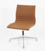 CHARLES & RAY EAMES FOR HERMAN MILLER FURNITURE COMPANY, ?ALUMINIUM GROUP? DESK CHAIR, with four