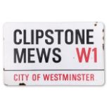 Clipstone Mews W1