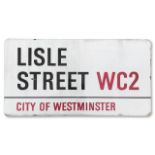 Lisle Street WC2