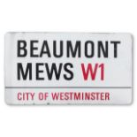Beaumont Mews W1