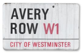 Avery Row W1