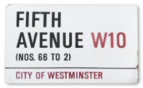 Fifth Avenue (Nos 66-2) W10