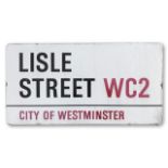 Lisle Street WC2