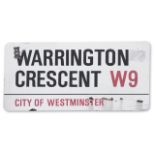 Warrington Crescent W9