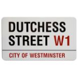 Dutchess Street W1