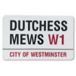 Dutchess Mews W1