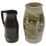Leach studio pottery vase