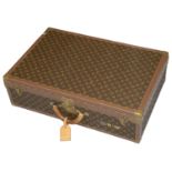 A Louis Vuitton 'Bisten' Monogram leather hard suitcase