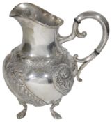 An early 20th century Norwegian .830 silver jug