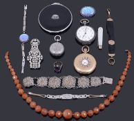 A collection of costume jewellery