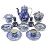 A collection of mostly early 19th century ceramics to include Pearlware