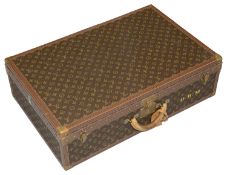 A Louis Vuitton 'Bisten' Monogram leather hard suitcase