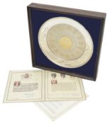 The Queens Silver Jubilee 1952-1977 The College of Arms commemorative limited edition plate
