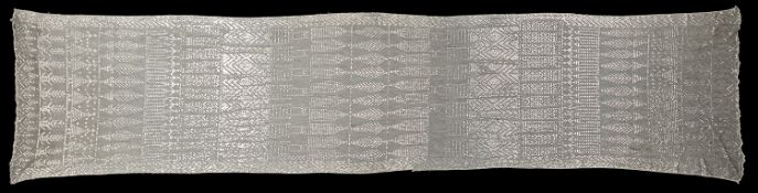 An Art Deco Azute or Assyut shawl, circa 1925