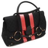 A Gucci by Tom Ford horse bit tote handbag