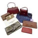 An interesting collection of designer and luxury wallets, bags etc...