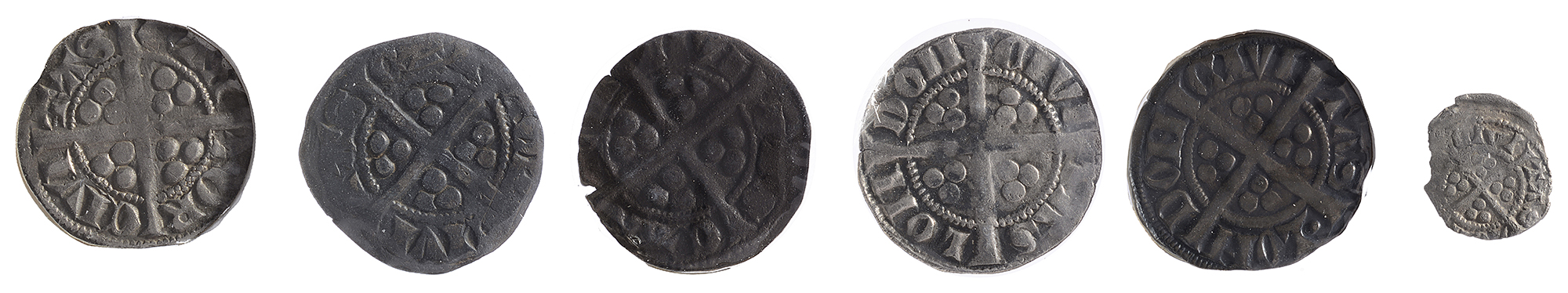 Plantaganet, Edward I (1272-1307) silver long cross penniesfirst Class 10cf Canterbury Long Cross - Image 2 of 2
