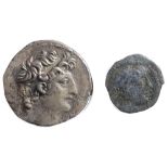 The Seleucid Kingdom, Antiochos VIII Silver Tetradrachm121-96 BCDiademed head of Antiochus VIII to