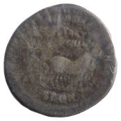 Diva Domitilla Senior AE Sestertius. Rome, Struck under Titus AD 80-81. MEMORIAE DOMITILLA,