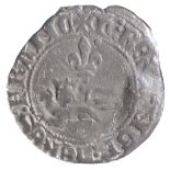 FRANCE, ANGLO GALLIC, HENRY V (1413-22), BILLON NIQUET, 1421F billon niquet or leopard, (1421),