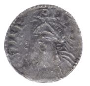 Anglo Saxon Edward the Confessor (1042-1066), Silver Penny, Expanding Cross type, Light