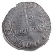 Anglo Gallic, Henry VI (1422-53) Silver Grand Blanc of Ten Pence, ST LÔ MINT, FRANCORVm: ET: ANGLIE: