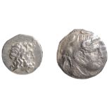 Egypt, Ptolemy I Silver Tetradrachm323-305 BCHead of deified Alexander the Great facing right,