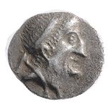 The Seleucid Kingdom, Alexander II Silver Drachm128-123 BCBust right / Athena standing left, holding
