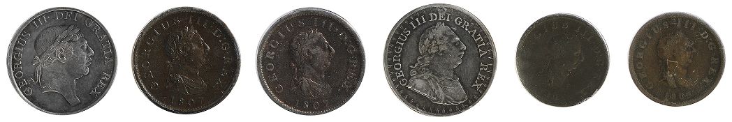 George III Silver Three Shilling Bank Token1812Large laureate head right, front leaf wreath points