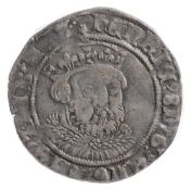 Henry VIII (1509-1547) silver groat Bristol, third coinage (1544-47)HENRIC 8 DI GRA AGL FRA Z HIB
