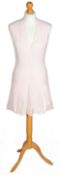 A Chanel pale pink flared dress