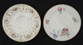 Two early 19th century Swansea porcelain plates
