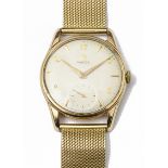A Gentleman's 9ct gold Omega wristwatch