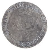 Philip & Mary (1554-1558) Silver Shilling,